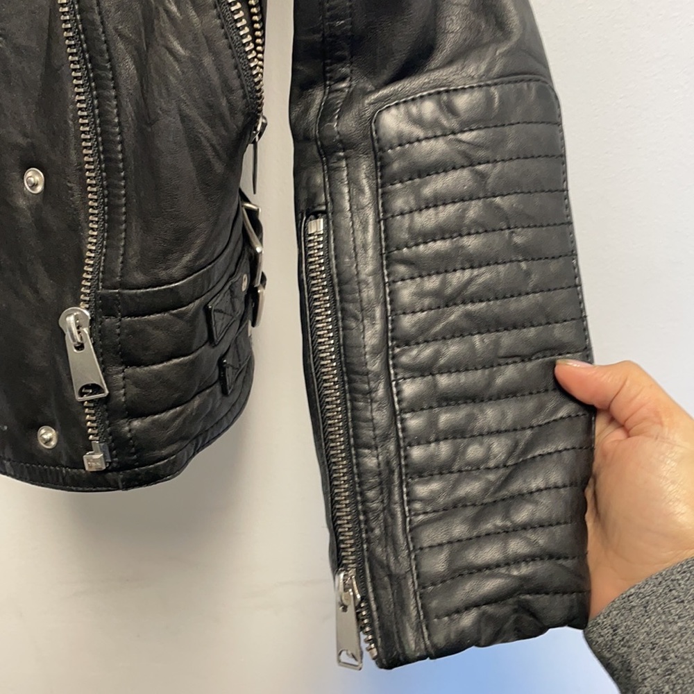 Anine Bing moto leather jacket - Picture 5 of 8